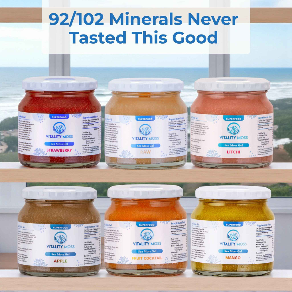 Apple Sea Moss Gel - vitalitymoss