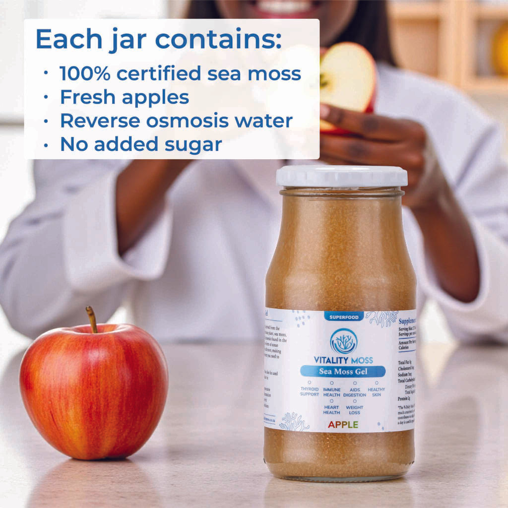 Apple Sea Moss Gel - vitalitymoss