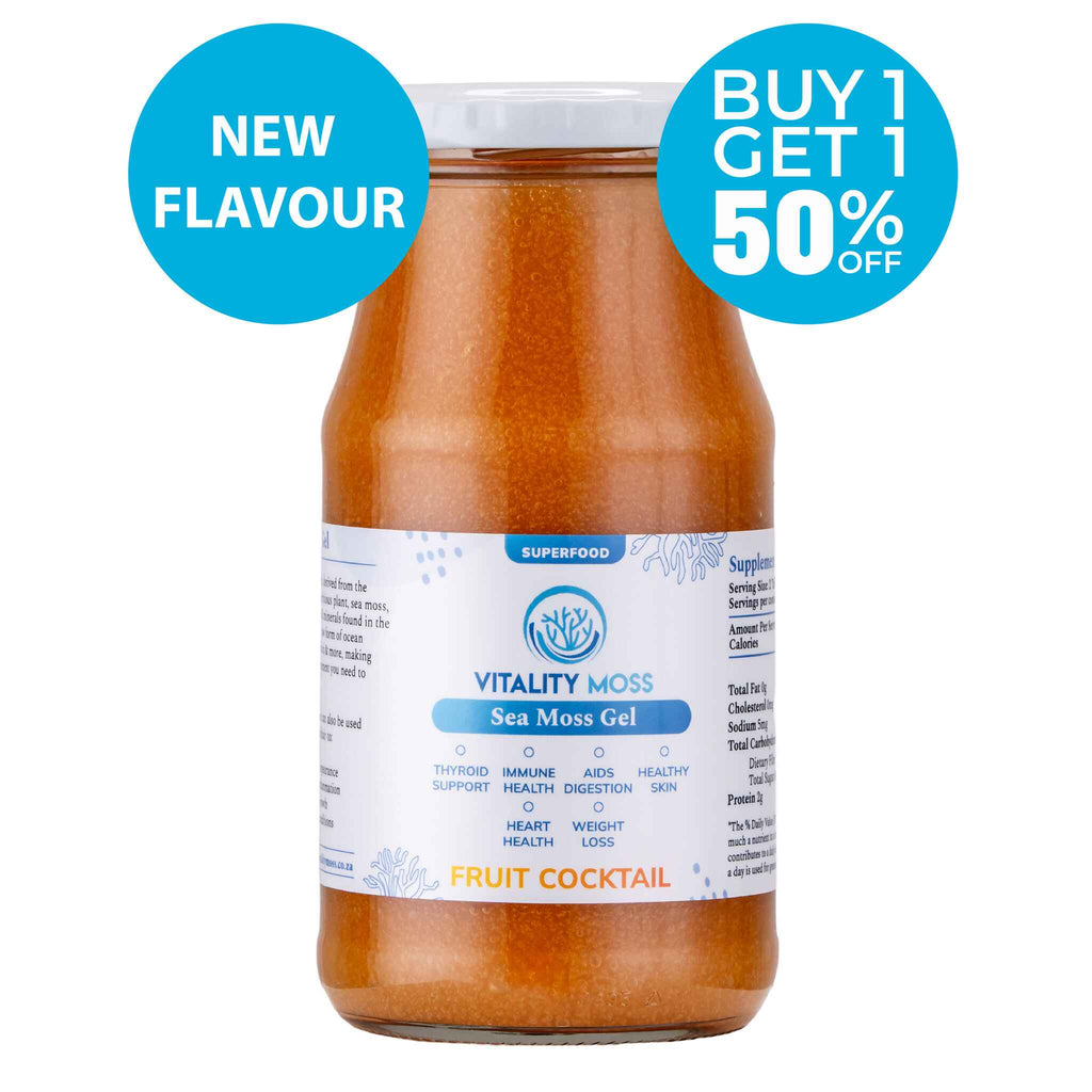 Fruit Cocktail Sea Moss Gel - vitalitymoss