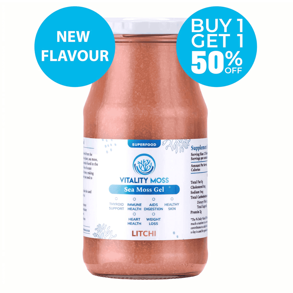 Litchi Sea Moss Gel - vitalitymoss