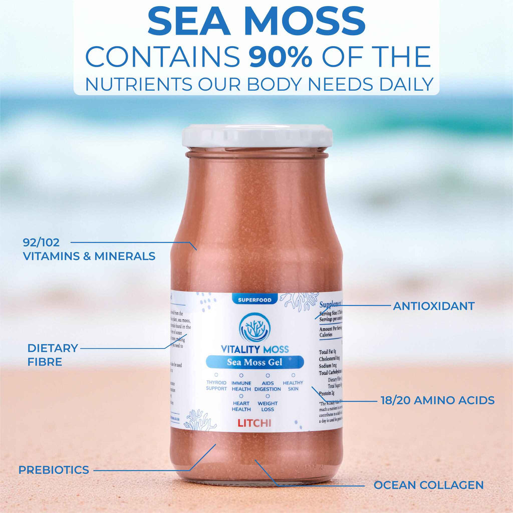 Litchi Sea Moss Gel - vitalitymoss