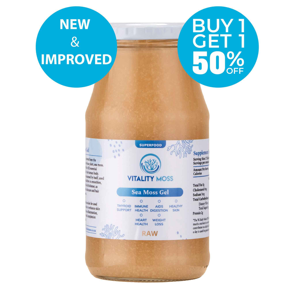 Raw Sea Moss Gel - vitalitymoss