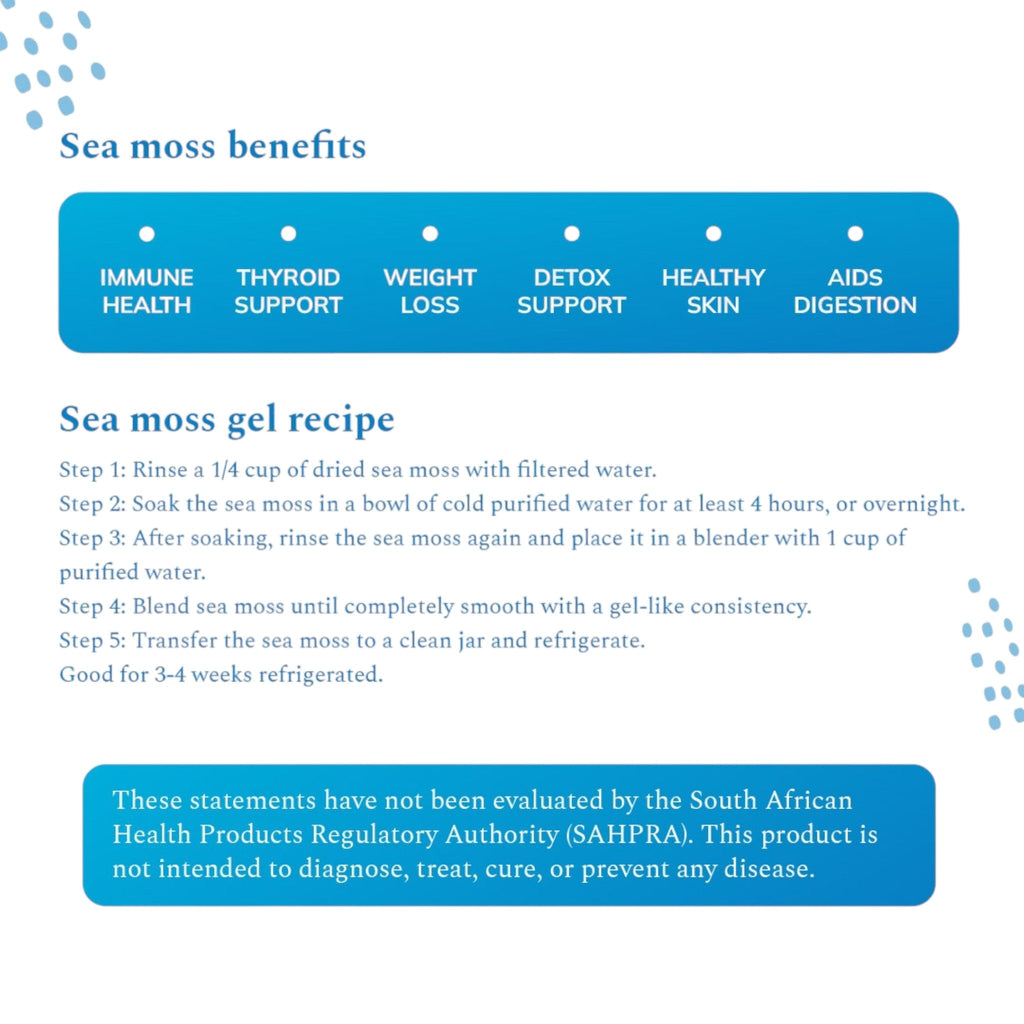 Raw Wildcrafted Irish Sea Moss - vitalitymoss